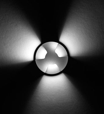 Rho Stainless Steel cover - Three Emissions - Outdoor Wall Lighting from Ambience Systems Queenstown