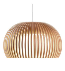Secto Atto Suspension Pendant - Natural wooden Designer Lighting from Ambience Systems Queenstown