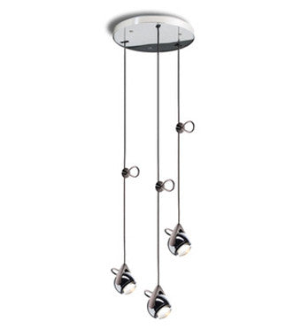 Falling Star Trio Round Suspension Pendants from Tobias Grau - Lighting from Ambience Systems Queenstown