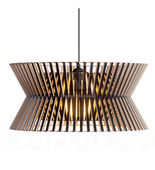 Secto Kontro 6000 Pendant Light - Natural Wooden Designer Lighting from Ambience Systems Queenstown