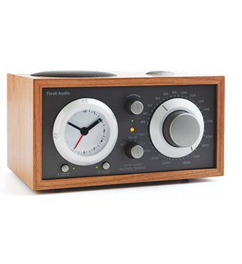 TIVOLI AUDIO MODEL THREE AM/FM CLOCK RADIO