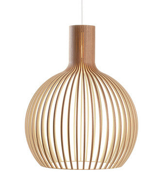 Secto 4240 Suspension Pendant - Natural Wooden Lights -Designer Lighting from Ambience Systems Queenstown