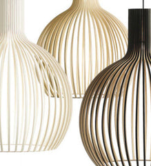 Secto 4240 Suspension Pendant - Natural Wooden Lights -Designer Lighting from Ambience Systems Queenstown