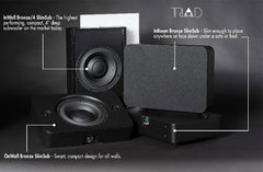 Triad Bronze Slimsub - Inwall, Inroom and In-ceiling from Ambience Systems Queenstown.