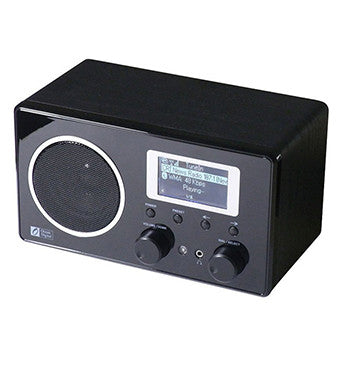Ocean Digital Wooden Portable DAB Desktop FM Radio With Alarm Clock Big Display Speaker - Audio and Sound from Ambience Systems Queenstown